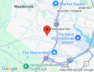 Map image of All American Storage - Brunswick, 1 Industrial Parkway, Brunswick, ME, 04011 location