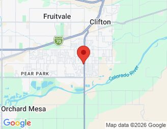 Map image of Midlands Village Storage, 449 32 Rd., Clifton, CO, 81520 location