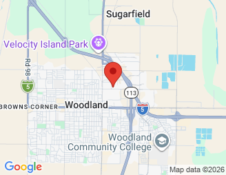 Map image of StoragePRO Self Storage of Woodland, 1319 E Beamer St, Woodland, CA, 95776 location
