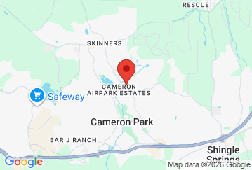 Map image of Air Park Self Storage, 3200 Cameron Park Drive, Cameron Park, CA, 95682 location