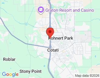 Map image of Redwood Self Storage, 425 Houser Street, Cotati, CA, 94931 location