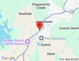 Map image of Jamestown Self Storage, 9990 Victoria Way, Jamestown, CA, 95327 location
