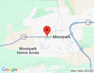 Map image of A to Z Self Storage, 5060 Goldman Ave, Moorpark, CA, 93021 location