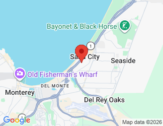 Map image of Coastal Storage, 575 California Avenue, Sand City, CA, 93955 location