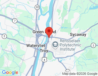 Map image of StoragePRO Self Storage of Troy, 500 River Street, Troy, NY, 12180 location