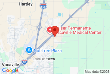 Map image of StoragePRO Self Storage of Vacaville, 5006 Walnut Road, Vacaville, CA, 95687 location
