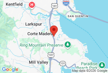Map image of Corte Madera Mini Storage, 5776-B Paradise Dr, Corte Madera, CA, 94925 location