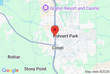 Map image of Redwood Self Storage, 425 Houser Street, Cotati, CA, 94931 location