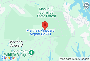 Map image of Airport Mini Storage of Martha's Vineyard, 14 North Line Road, Edgartown, MA, 02539 location