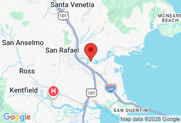 Map image of Stow-A-Way Self Storage, 616 Canal St, San Rafael, CA, 94901 location