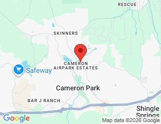 Map image of Air Park Self Storage, 3200 Cameron Park Drive, Cameron Park, CA, 95682 location