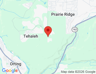 Map image of Self Storage At Tehaleh, 15125 198th Ave E, Bonney Lake, WA, 98391 location