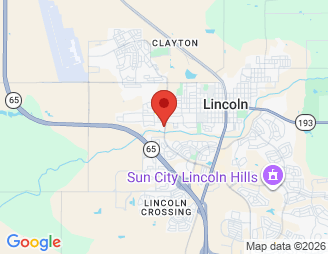 Map image of Joiner Parkway Self Storage, 108 Joiner Pkwy, Lincoln, CA, 95648 location